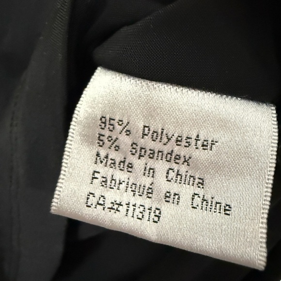 Dynamite Black Ruched Top - Picture 3 of 4